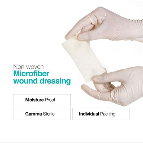 Highly Absorbent Microfiber 5cmx10cm Wound Care Dressing Id 22894962988