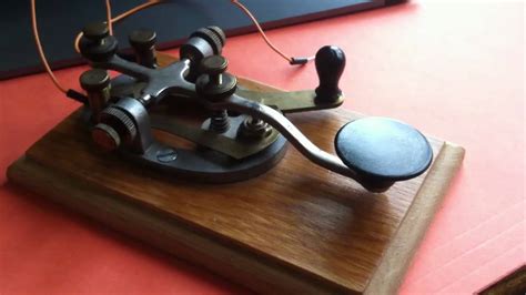 Build Your Own Telegraph Key Youtube