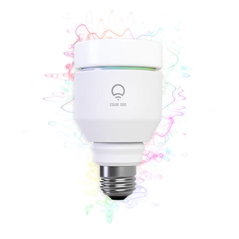 Lifx Smart Led Light Bulb Wi Fi Color 1000 A19 Multicolor Dimmable