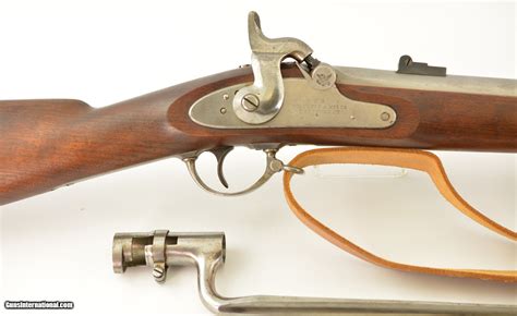 Excellent Civil War Colt 1861 Special Musket W Bayonet
