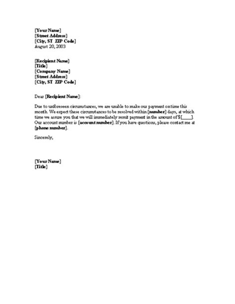 Notice About The Late Payment Letter Template Useful Letters Templates