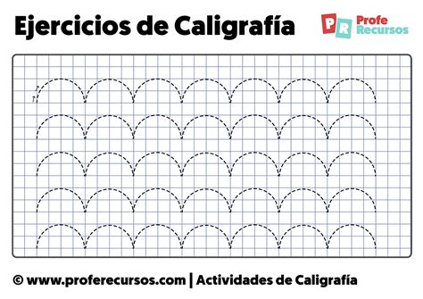 Ejercicios De Caligrafia Para Preescolar Profe Recursos 6ae