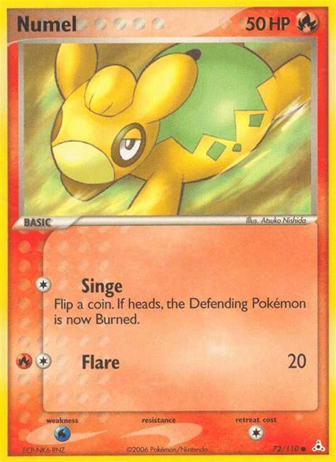 Numel Ex13 72 Pokémon Card Database Pokemoncard