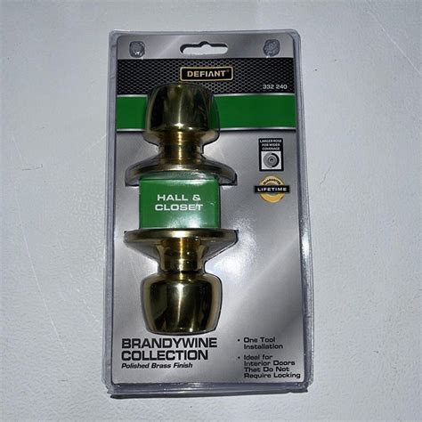 Defiant Brass Knobs Mercari