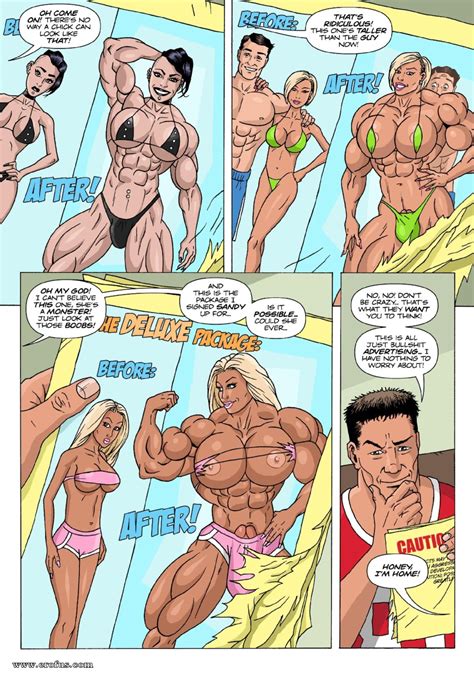 Page 8 Various Authors Free Comic Kinky Rocket Comix Female Muscle