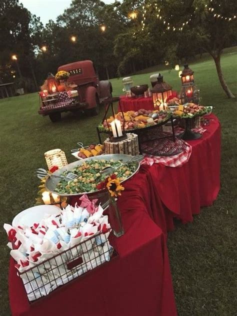 20 Backyard Barbecue Ideas For A Fun Wedding Reception Outdoor