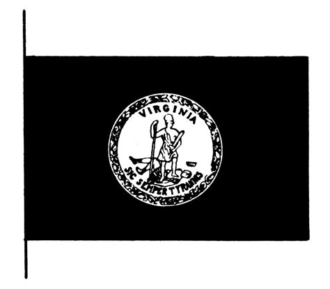 Virginia State Flag Poster Print By Granger Collection Item