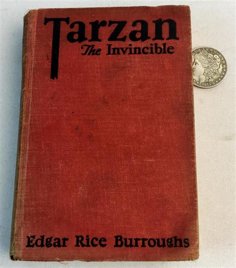lot 1931 tarzan the invincible by edgar rice burroughs first edition