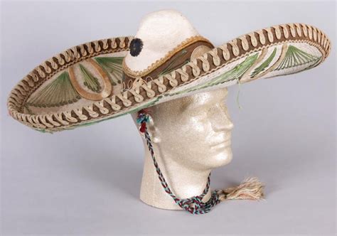 3 Mexican Sombreros Made By Gilberto Salazar