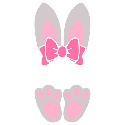 Happy easter with bunny egg png clipart image. Misskyliedesign Free And Premium Design Resources