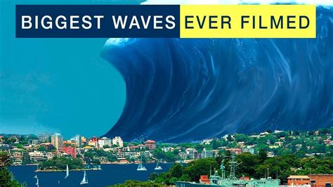 Biggest Waves Ever Filmed Tsunami Storm Surf Typhoon Big Waves