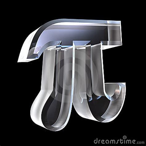 Pi is a new digital currency being developed by a group of stanford phds. 3D Pi Symbol In Glass Stock Photo - Image: 5476050