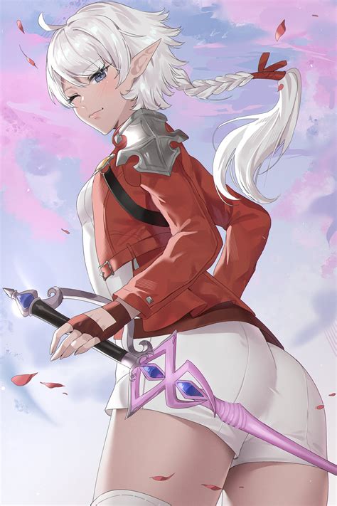 Red Mage And Alisaie Leveilleur Final Fantasy And 1 More Drawn By