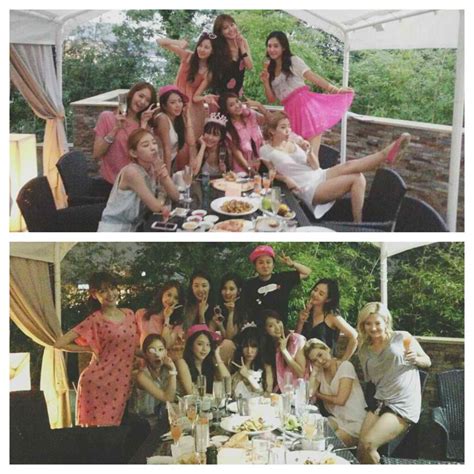 Girls’ Generation Celebrates Tiffany’s Birthday Pinks Land