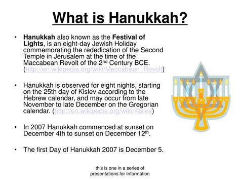 Ppt Hanukkah Explained Powerpoint Presentation Free Download Id