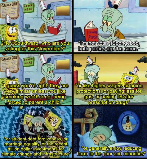 Dont Be A Squidward Rbikinibottomtwitter