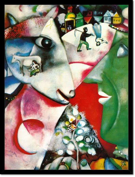 I And The Village By Marc Chagall Print Masterpieces Curated Fine Art
