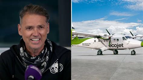 forest green rovers owner and ecotricity boss dale vince launches zero emissions airline itv