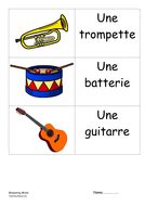 French Lesson and Resources - KS2 - Musical Instruments by ...