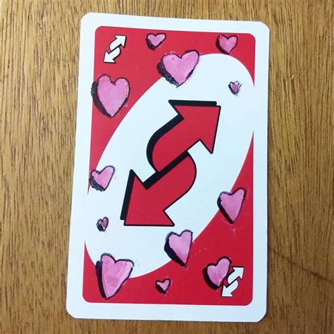 Uno Reverse Card Hearts Cards Blog