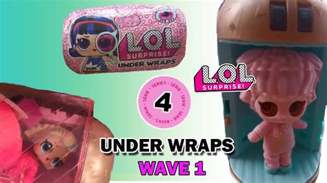 Lol Surprise Under Wraps 4 Series ПЕРВАЯ РАСПАКОВКА Lol Surprise Under Wraps Series 4