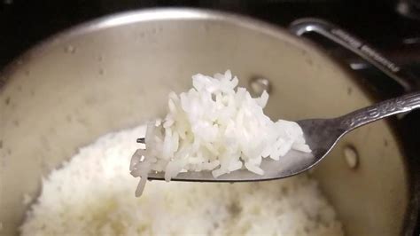 How To Make Steamed Rice Easy White Rice Youtube