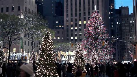 Christmas lights and decorations in New York City  YouTube