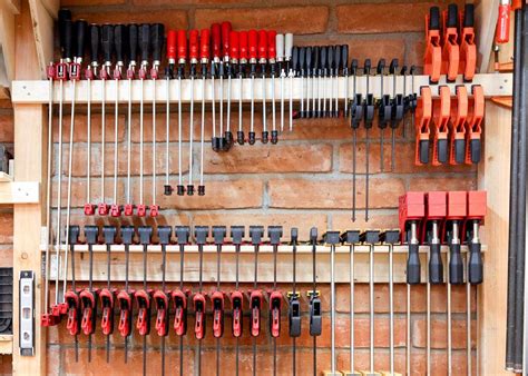 I am going to make plans for this lumber rack (should be done this evening) so if you would like my material list and dimensions, they will be available in the plans. Clamp Rack - by DaveWatha @ LumberJocks.com ~ woodworking ...