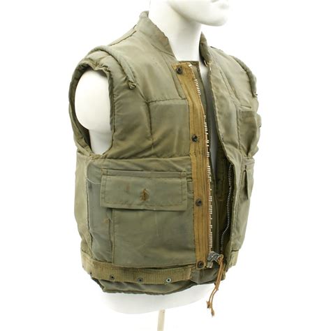 Original Us Vietnam War Usmc M 1955 Flak Body Armor Vest