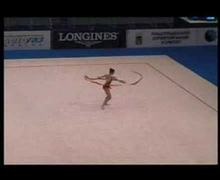 Irina Tchachina Ribbon European Championship Kiev Youtube
