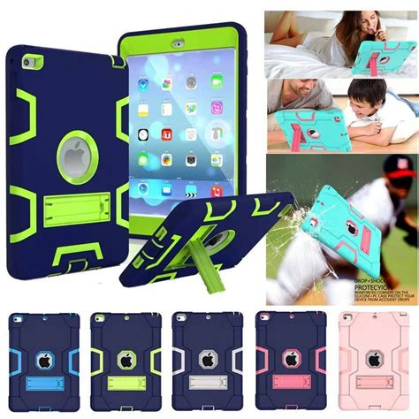 Kids Friendly Shockproof Case Silicone Kickstand Tpu Cover For Apple
