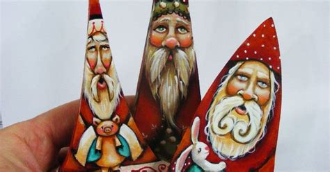Scherer Santa Claus Miniature Dollhouse Art Christmas Pinterest