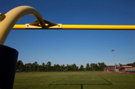 Football Goal Post And Field Stock Photo Download Image Now Istock