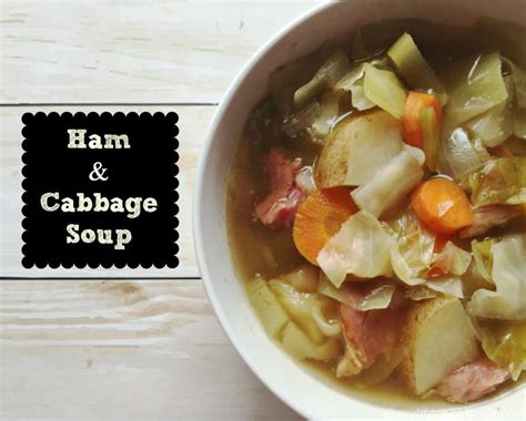 Additional potatoes, whirred in the food processor, plus dry milk powder help keep the soup's thick creamy texture. Ham and Cabbage Soup - My Life Cookbook - low carb healthy ...
