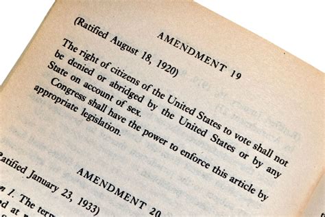 How Did The 19th Amendment Come To Pass In The United States