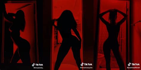 Viewers Are Drooling Over The Silhouette Challenge Videos On Tiktok