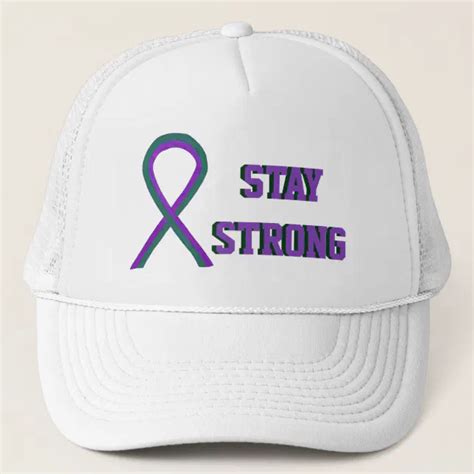 Anal Cancer Awareness Ribbon Custom Cap Zazzle