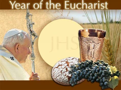 Year Of The Eucharist October 2004 October 2005