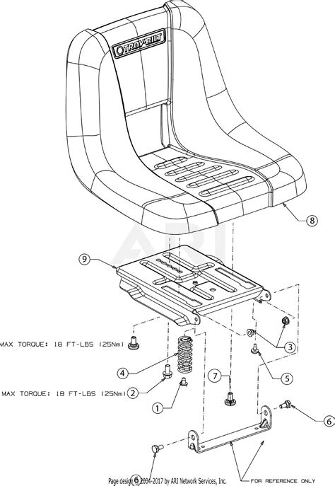 Troy Bilt 13a721jd066 Tb30r Hydro 2019 Parts Diagram For Seat