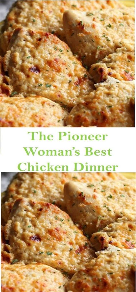 The pioneer woman is an open invitation into ree drummond's life: The Pioneer Woman's Best Chicken Dinner Recipes # ...