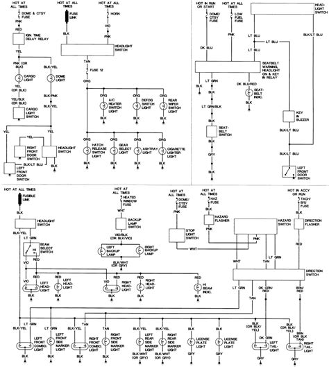 I am sending the blinker wiring diagrams and for a back up lights are violet color wire and there is one that is pink/violet. 1985 Dodge D150 Wiring Diagram