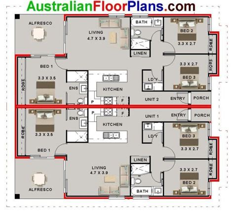 What are the different types of six bedroom houses? 6 bedroom duplex design | House plans australia, Duplex ...