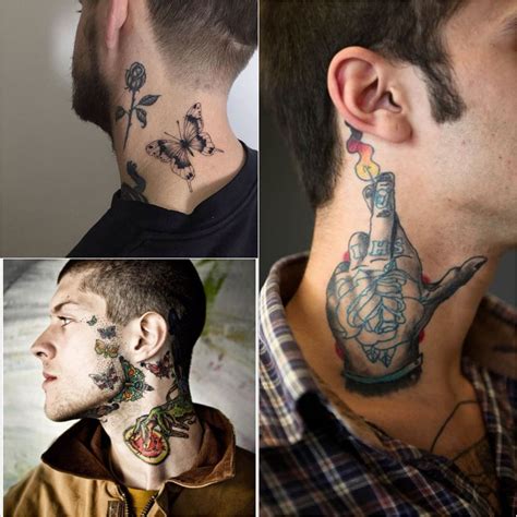 Neck Tattoo Side Neck Tattoos Tattoo On Neck For Men Explore More