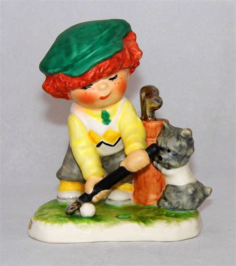 Vintage Goebel Red Heads Figurine By Charlot Byj Titled Fore Measures Inches Tall Made In