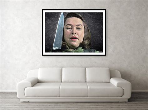 Annie Wilkes Painting Misery Movie Poster Movie Art Etsy