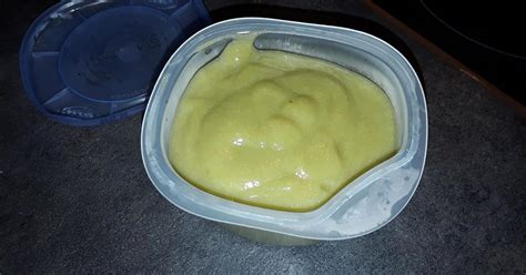 Purée haricots verts pomme de terre pour bébé par Naniesirvaf Une