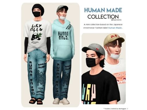 Human Made Collection By Nucrests Sims 4 Male Clothes Sims 4 Sims