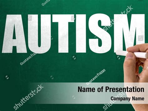 For World Autism Powerpoint Template For World Autism Powerpoint