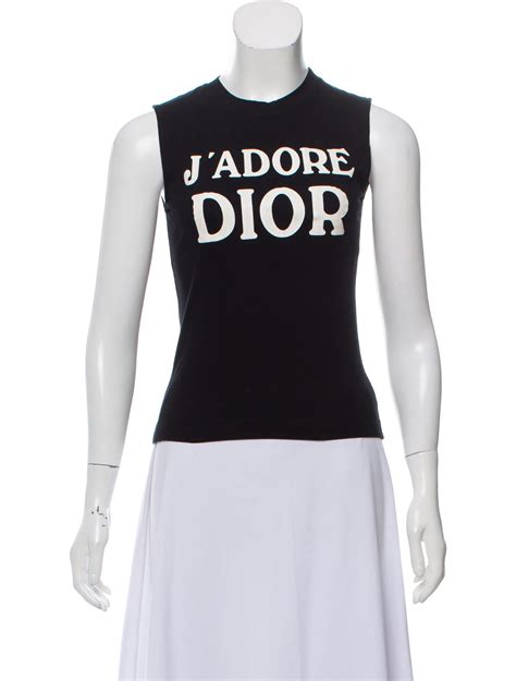 Christian Dior Jadore Sleeveless T Shirt Clothing Chr122187 The Realreal