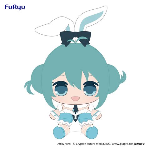 Hatsune Miku White Rabbit Ver Kyurumaru Super Big Plush Toy Tokyo